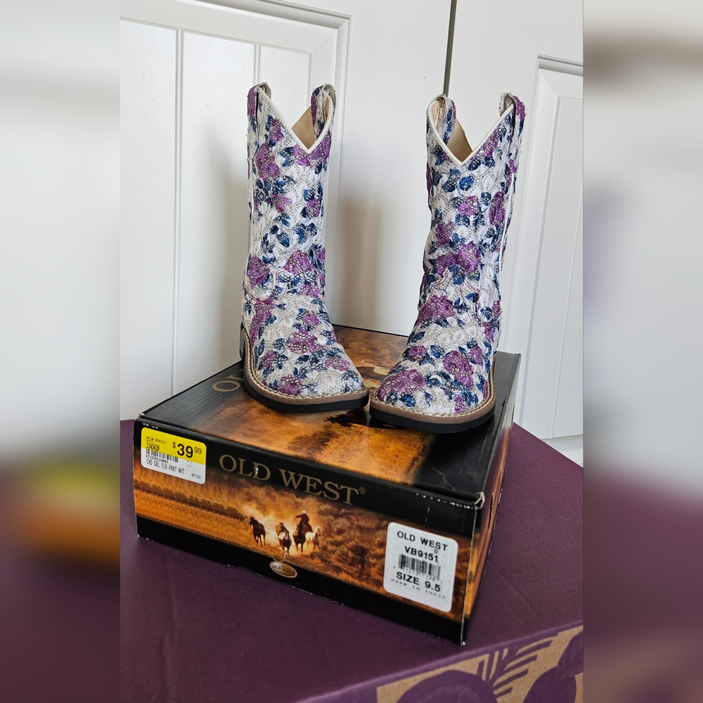 Western Boots 9.5 toddler girl